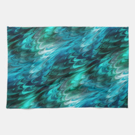 nonpareil kelpie blauwgroen : theedoek