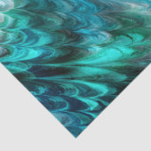 nonpareil kelpie blauwgroen : tissuepapier (Detail)