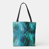 nonpareil kelpie blauwgroen : tote bag (Achterkant)