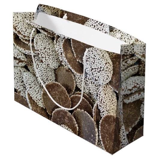 Nonpareil Snoep Groot Cadeauzakje (Achterkant Gekanteld)