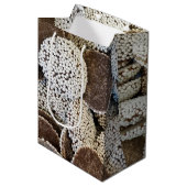 Nonpareil Snoep Medium Cadeauzakje (Voorkant Gekanteld)