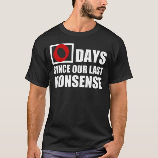 nonsens t-shirt (Voorkant)