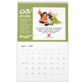 Nonsense-Possums calendar for 2026  Kalender (Mar 2027)