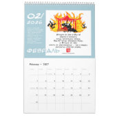 Nonsense-Possums calendar for 2026  Kalender (Feb 2027)