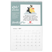 Nonsense-Possums kalender voor 2026 (Jan 2027)