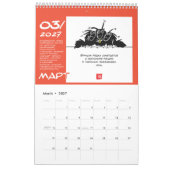 Nonsense Possums webcomics kalender 2027 (Mar 2027)