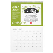 Nonsense Possums webcomics kalender 2027 (Jan 2027)