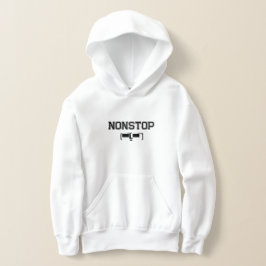 NONSTOP Gym Motivatie Hoodie T-shirt