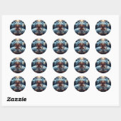 Nontopod komt in de zesde dimensie Sticker (Vel)
