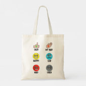 Nonverbal Afbeelding Communication Autism ABA SLP  Tote Bag (Achterkant)