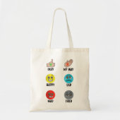 Nonverbal Afbeelding Communication Autism ABA SLP  Tote Bag (Voorkant)