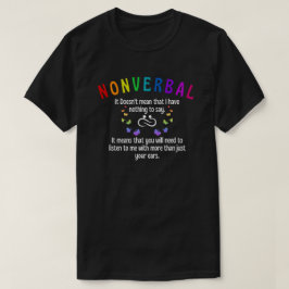 Nonverbal T-shirt