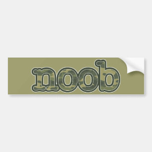 Noob Bumpersticker