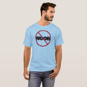 NOOB Circle Slash (zwart) T-shirt (Voorkant volledig)