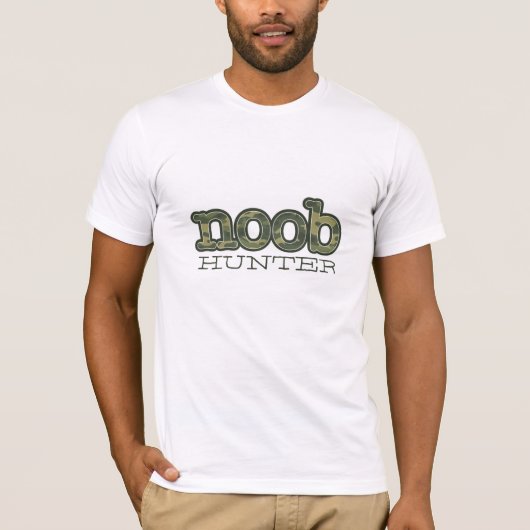 noob hunter t-shirt (Voorkant)