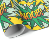 NOOB Leuk Retro Stripboek Pop Art Cadeaupapier (Rol Hoek)