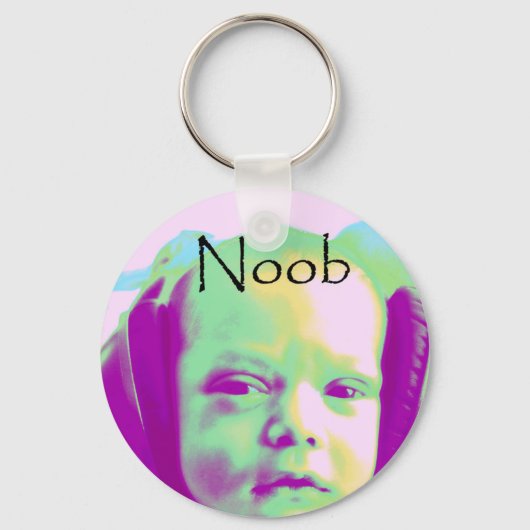 Noob-Sleutelhanger Sleutelhanger (Voorkant)