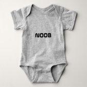 Noob spacey-baby door Custy Noob Productions Romper (Voorkant)