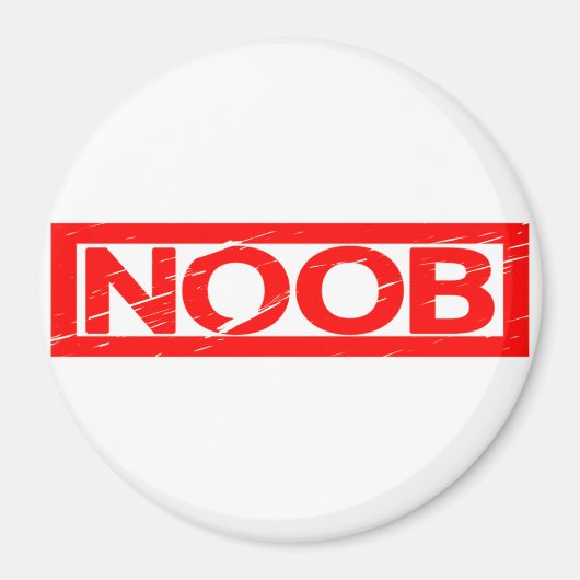 Noob Stamp Magneet (Voorkant)