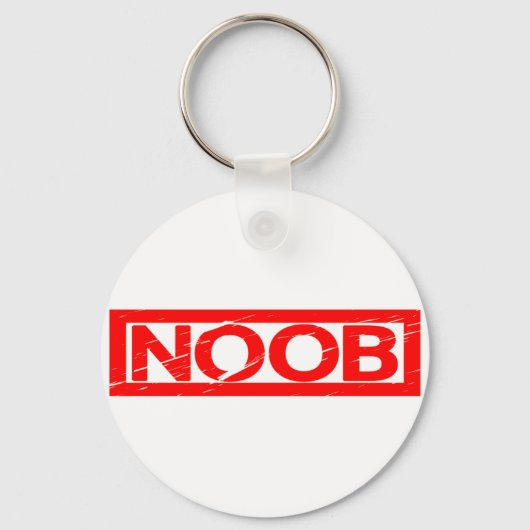 Noob Stamp Sleutelhanger (Voorkant)