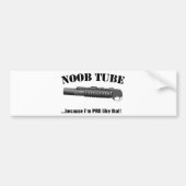 Noob Tube PRO Bumpersticker (Voorkant)