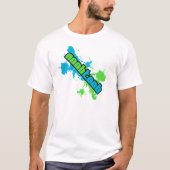 NooBTooB Splotch White T-shirt (Voorkant)
