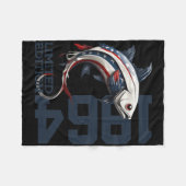 Nood 4 juli Afdeling Skelet Dansen Fleece Deken (Voorkant (Horizontaal))