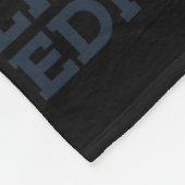 Nood 4 juli Afdeling Skelet Dansen Fleece Deken (Hoek)