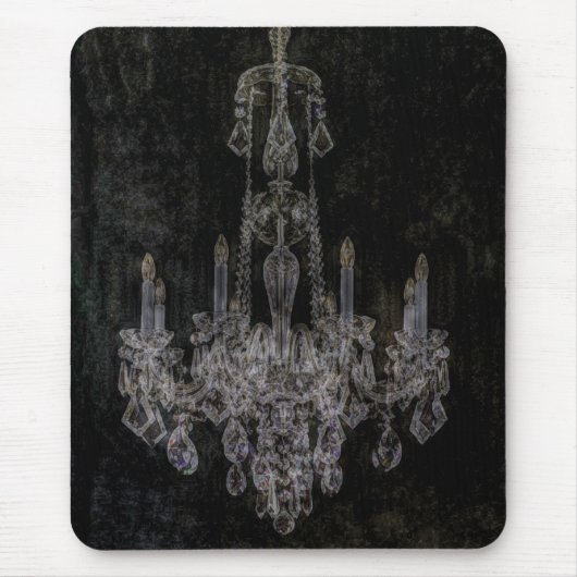 -nood-vampiergothische kroonkandelaar muismat (Voorkant)
