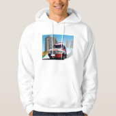 Noodambulance in CityScape Medical Rescue Hoodie (Voorkant)