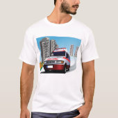 Noodambulance in CityScape Medical Rescue T-shirt (Voorkant)