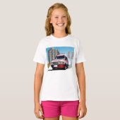 Noodambulance in CityScape Medical Rescue T-shirt (Voorkant volledig)