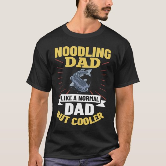 Noodbaars Vist Flathead Catfish Noodl T-shirt (Voorkant)