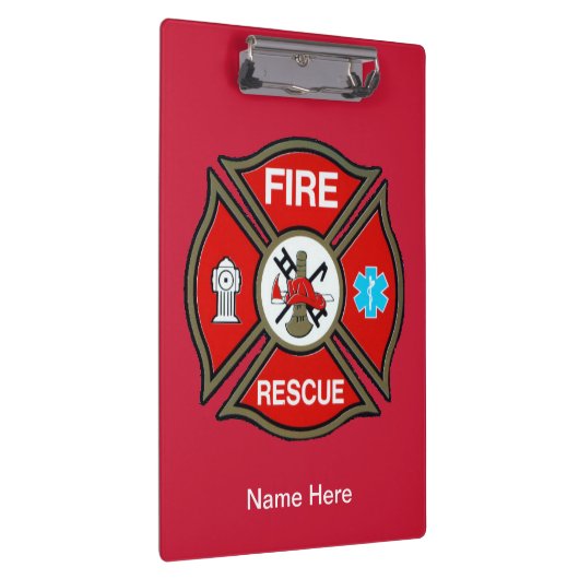 Noodbrandweerkaatsingskaart van het EMT Klembord (Rechts)