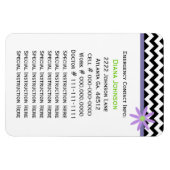 Noodcontact: Babysitter Premium Magnet Magneet (Horizontaal)