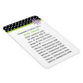 Noodcontact: Babysitter Premium Magnet Magneet (Rechterzijde)