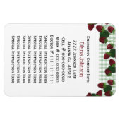 Noodcontact: Babysitter Premium Magnet Magneet (Horizontaal)