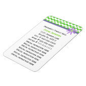 Noodcontact: Babysitter Premium Magnet Magneet (Linkerzijde)