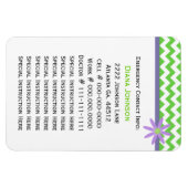 Noodcontact: Babysitter Premium Magnet Magneet (Horizontaal)