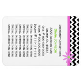 Noodcontact: Babysitter Premium Magnet Magneet (Horizontaal)