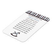 Noodcontact: Babysitter Premium Magnet Magneet (Linkerzijde)