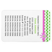 Noodcontact: Babysitter Premium Magnet Magneet (Horizontaal)