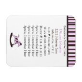 Noodcontact: Babysitter Premium Magnet Magneet (Horizontaal)