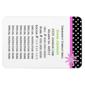 Noodcontact: Babysitter Premium Magnet Magneet (Horizontaal)