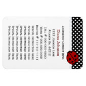 Noodcontact: Bug Babysitter Premium Magnet Magneet (Horizontaal)