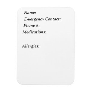 Noodcontactmagneet voor koelkast magneet