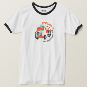 Noodgeval! Red de democratie! ambulance T-shirt