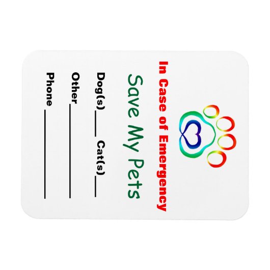 Noodhuisdier Reddingsmagneet Magneet (Horizontaal)