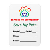 Noodhuisdier Reddingsmagneet Magneet (Verticaal)