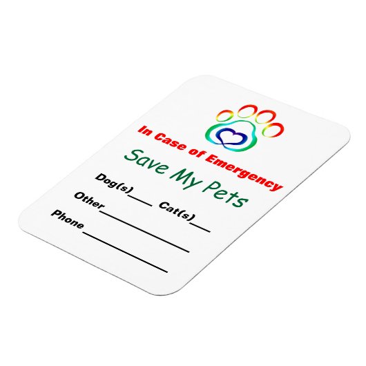 Noodhuisdier Reddingsmagneet Magneet (Linkerzijde)